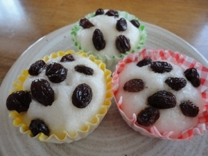 <卵乳小麦なし こどものおやつ>かるかん風蒸しパン,長芋,離乳食,