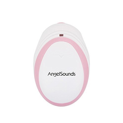 胎児超音波心音計 エンジェルサウンズ Angelsounds JPD-100S mini　(ピンク),妊娠13週,エコー,