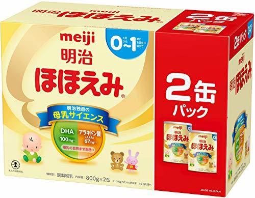 明治 ほほえみ 2缶パック 800g×2缶,ランキング,粉ミルク,完全ミルク