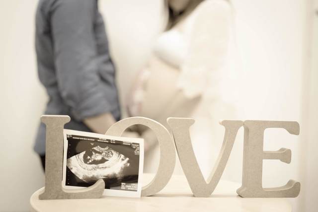 エコー写真 30週4日 30w4d 女の子,妊娠,30週,エコー写真