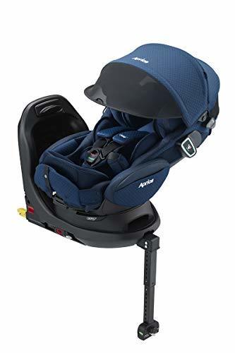 アップリカ ISOFIX固定 回転式ISOFIXベッド型チャイルドシート フラディアグロウ360°セーフティー プレミアム ネイビー ネイビーウォーター(NV) 0か月~ (1年保証) 2040692,チャイルドシート,新生児,