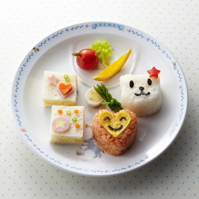 ランチプレート 盛り付け例,子ども,食器,おすすめ