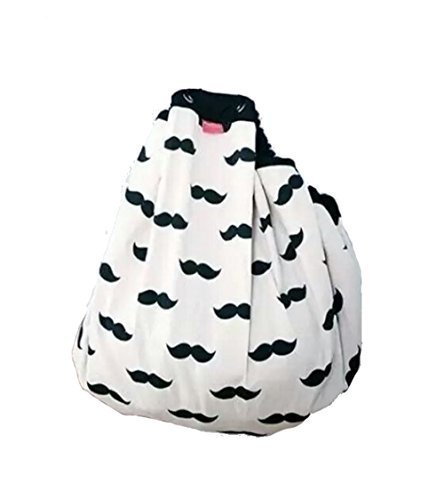 Alicia Lily(アリシア リリー) 2WAYストレージバッグ プレイマット ヒゲ,赤ちゃん用品,収納,
