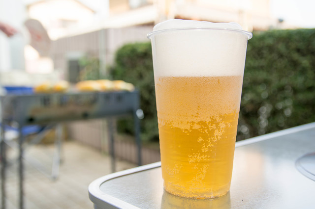 冷えた生ビール,広島,バーベキュー,手ぶら