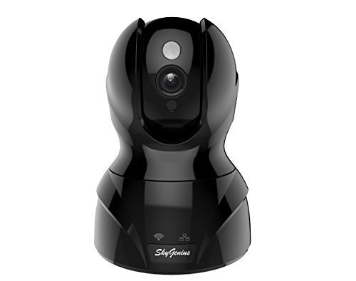 1080P WIFIワイヤレス無線ネットワーク防犯カメラ ベービーモニター 200万画素 双方向音声 首振り動体検知 暗視撮影 遠隔IPウェブスマホアプリリアルタイム監視 自宅室内部屋 赤ちゃん 老人 猫犬ペット留守番 ホワイト (200万画素, ブラック),家電,おすすめ,ファミリー