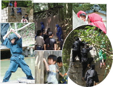 忍者道場,甲賀の里,忍術村,