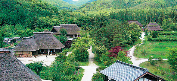 遠野ふるさと村,妖怪,遠野,親子
