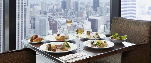 店内,梅田,ビュッフェ,ランチ