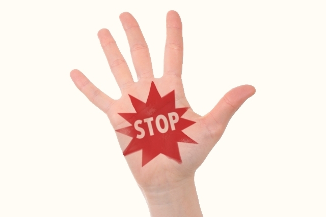 STOPのイメージ,妊娠,危険日,