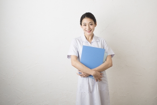 白衣の女性,母乳,外来,