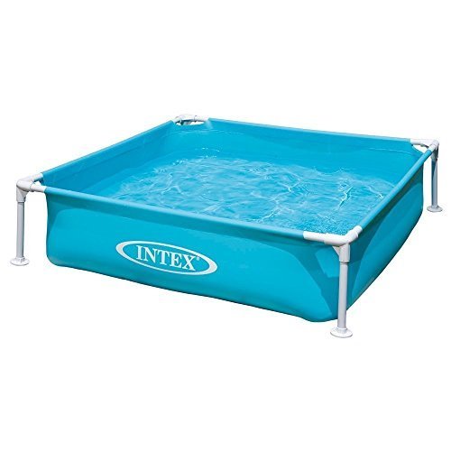 INTEX(インテックス)ミニフレームプール ブルー 122×122×30cm 57173[日本正規品],ビニールプール,