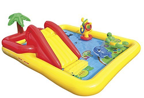 INTEX(インテックス) オーシャンプレーセンター 254×196×79cm 57454 [日本正規品] ME-7010,ビニールプール,