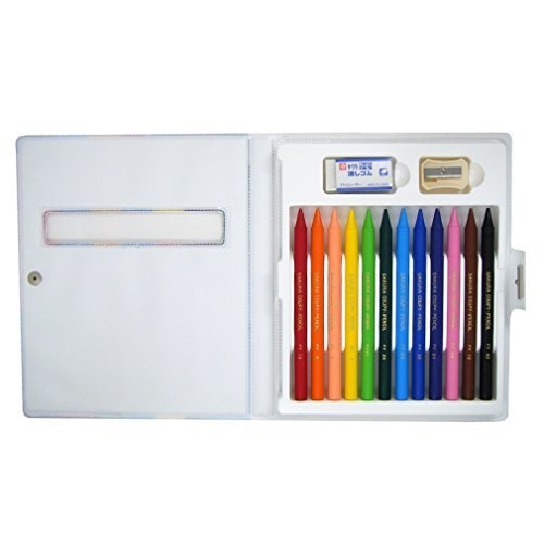 サクラクレパス クーピーペンシル 12色 FY12-R1 ソフトケース入,クレヨン ,クレパス,