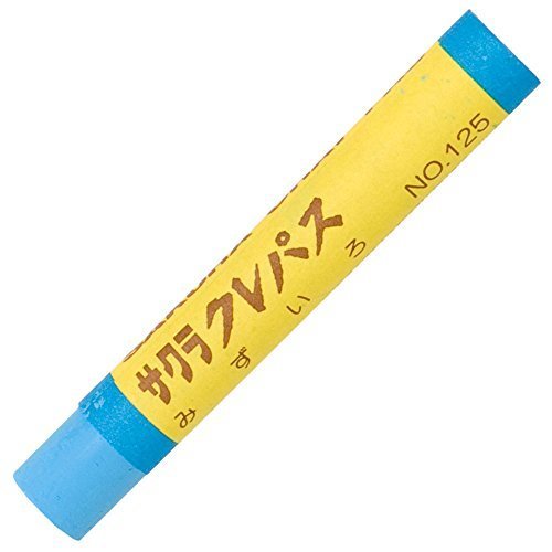 サクラクレパス クレパス太巻 LPバラ#125 みずいろ,クレヨン ,クレパス,