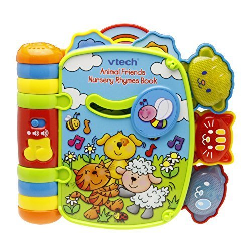 VTech Animal Friends Nursery Rhymes Book 「どうぶつたちと歌う絵本」 正規輸入品 80-027503,絵本,おすすめ,0歳