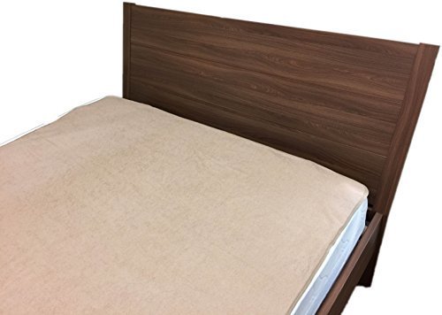 【今だけポイント5%】綿100%パイル地 防水シーツ フラットタイプ おねしょシーツ(シングル/100×205cm)【乾きの早いデイリータイプ】介護シーツ ペットシーツ モカ,防水シーツ,ベビー,