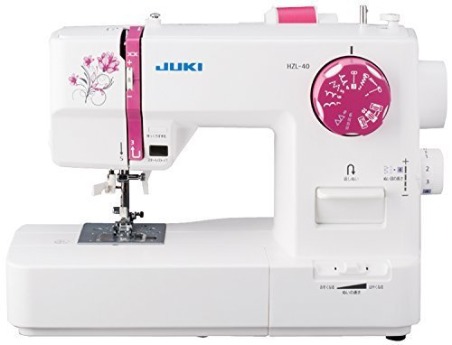 JUKI 電子ミシン 取扱説明DVD付き HZL-40,ミシン,初心者,