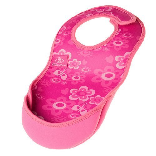 Bibetta ビベッタ 防水くるくるエプロン M ミディアム Pink Butterflies ピンク バタフライ,離乳食,エプロン,