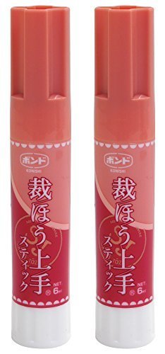 コニシ ボンド 裁ほう上手 スティック 6ml 2本セット #05748,裁縫上手,