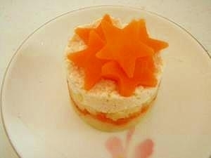離乳食初期~OK!おかずになるケーキ,離乳食 ,初期,豆腐