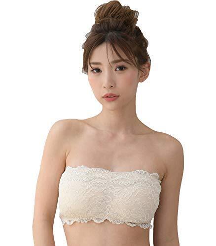 Smile LaLa ベージュ XL レディース ブラトップ ドレス ブラ ブラジャー シームレス ストラップレス レース 大きい サイズ 女性 スポンジ パット 盛 レディース下着 福袋 紐 タンク チューブ 小さい 花柄 オールレース シェイプ 無し ブランド セクシーブラジャー カップつき 柄 レデース 女子 盛りブラジャー 矯正 レディー 3段ホック,マタニティフォト,衣装,