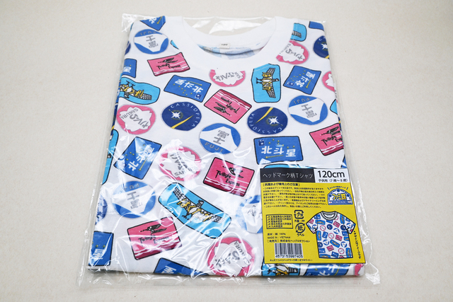ヘッドマーク柄Tシャツ,