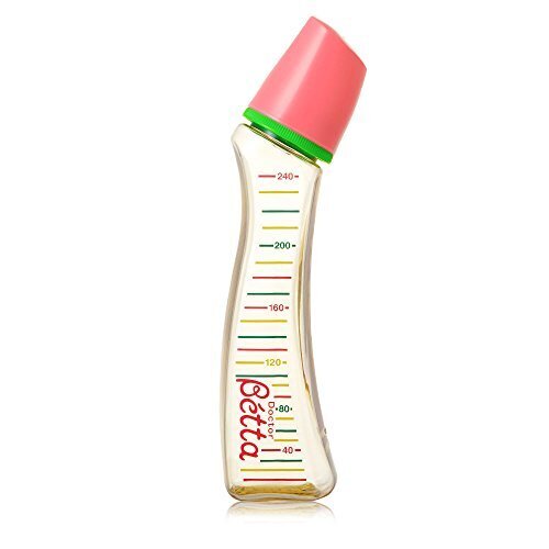 ベッタ (Betta) ベッタ Betta ドクターベッタ哺乳びん ブレイン S3-240ml (PPSU製) 助産師と開発した“ママの乳首,哺乳瓶,