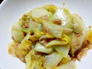 レンジで10分! 白菜のシーチキン蒸し!,時短レシピ,副菜,