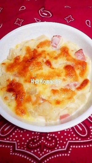 簡単10分レシピ,混ぜてチン☆ポテトグラタン,時短レシピ,副菜,