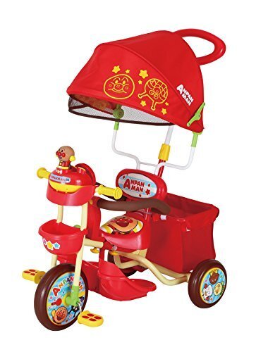 三輪車 それいけ!アンパンマンデラックスII レッド,三輪車,1歳,