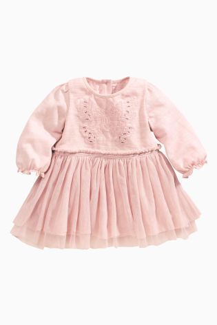 ピンク バタフライワンピース|NEXT,ベビー服,海外ブランド,