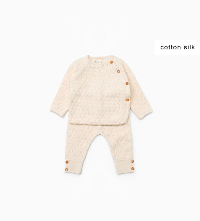 シルクコットンアンサンブル|ZARA MINI,ベビー服,海外ブランド,