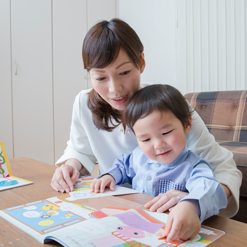 親子で一緒にお勉強,子ども,学習,