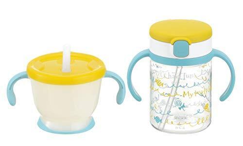 リッチェル アクリア いきなりストローマグセットR イエロー,ベビーマグ,おすすめ,