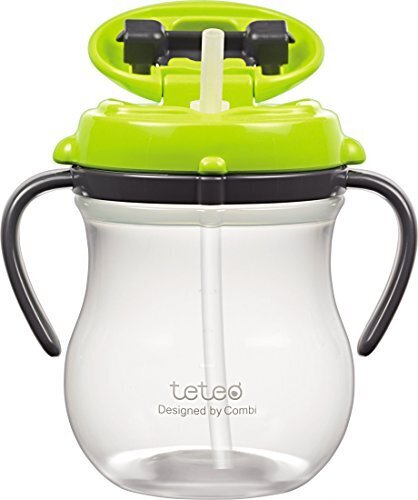 コンビ テテオ teteo マグストロー バルーン Neo グリーン 300ml 300ml,ベビーマグ,おすすめ,