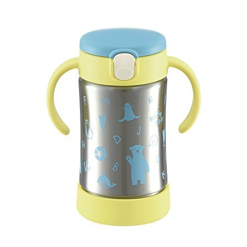 リッチェル Richell トライ 保冷ストローマグ 300ml イエロー 7カ月頃から ステンレス製の保冷ボトルで、おいしさキープ,ベビーマグ,おすすめ,