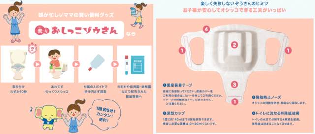 楽々(らくらく) おしっこゾウさん,