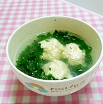 離乳食 後期~ 肉団子スープ,離乳食,後期,豆腐