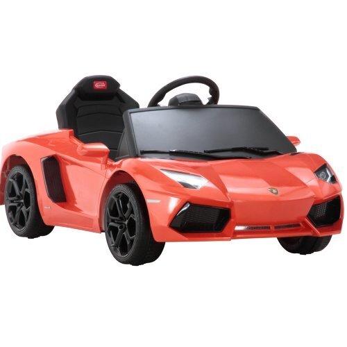不二貿易 ランボルギーニ アヴェンタドール LP700-4 オレンジ 乗用可能ラジコン,乗用玩具,おすすめ,