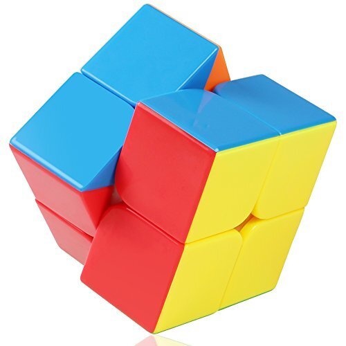 VFunix スピードキューブ2×2 競技用ver.2.0 立体パズル 回転スムーズ進化 ポップ防止 知育玩具 蛍光色,知育玩具,2歳,
