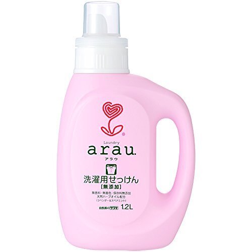 arau. アラウ 洗濯用 せっけん 本体 1.2リットル,赤ちゃん,ガーゼ,