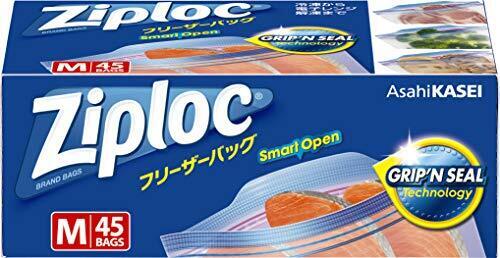 ジップロック フリーザーバッグ M 45枚入,離乳食,準備,
