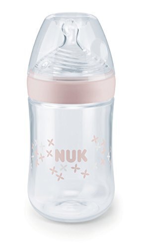 NUK ヌーク ネイチャーセンスほ乳びん(ポリプロピレン製) 260ml/ピンク FDNK40742302 ピンク 0か月~,哺乳瓶,