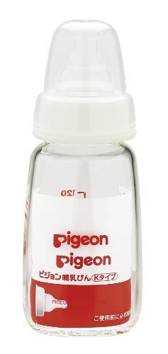 ピジョン Kタイプ哺乳びん (耐熱ガラス製・シリコーンゴム製乳首付) 120ml KG-120DX A059,哺乳瓶,選び方,