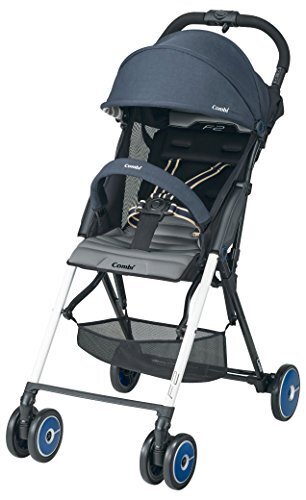 コンビ Combi ベビーカー F2 Limited AF ネイビー (NB) 7ヶ月~36ヶ月頃まで対象 超軽量ワンハンドストローラー SG基準適合,B型ベビーカー ,
