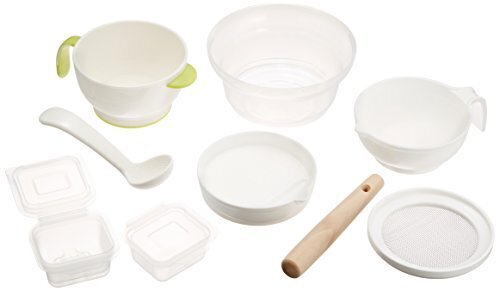 リッチェル Richell 調理器セットE 調理器他離乳食小分け冷凍容器 レシピ本付,離乳食,調理グッズ,