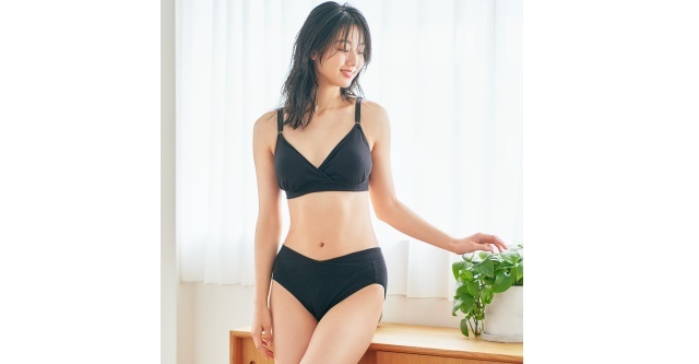 吸水パッド付き授乳インナー,