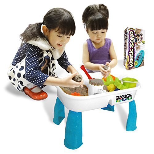 ラングスジャパン(RANGS) ラングスサンドテーブル と キネティックサンド セット,砂場セット,砂遊び,