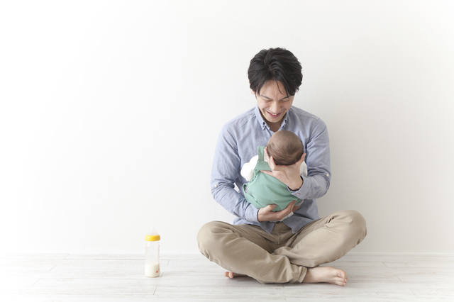 子育てをするパパ,出産後,生理,再開