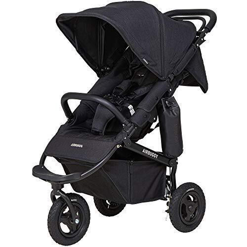 AirBuggy(エアバギー) ココ プレミア フロムバース COCO PREMIER FROM BIRTH EARTH BLACK(アースブラック) 0か月~ (保証付き) ABFB2024,A型ベビーカー,